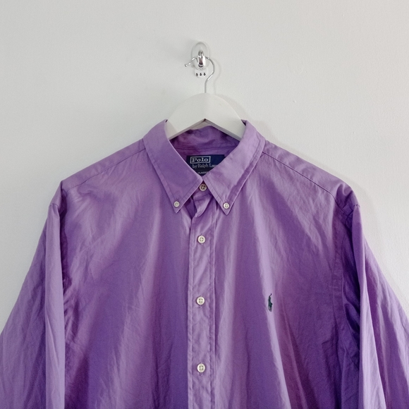 Polo Ralph Lauren Other - Polo Ralph Lauren Button Up Shirt - Size XL - Purple Green